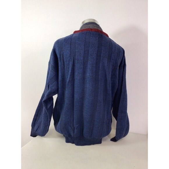 Vintage Wool Ski Sweater Made in Italy Mens Large - Picture 5 of 5